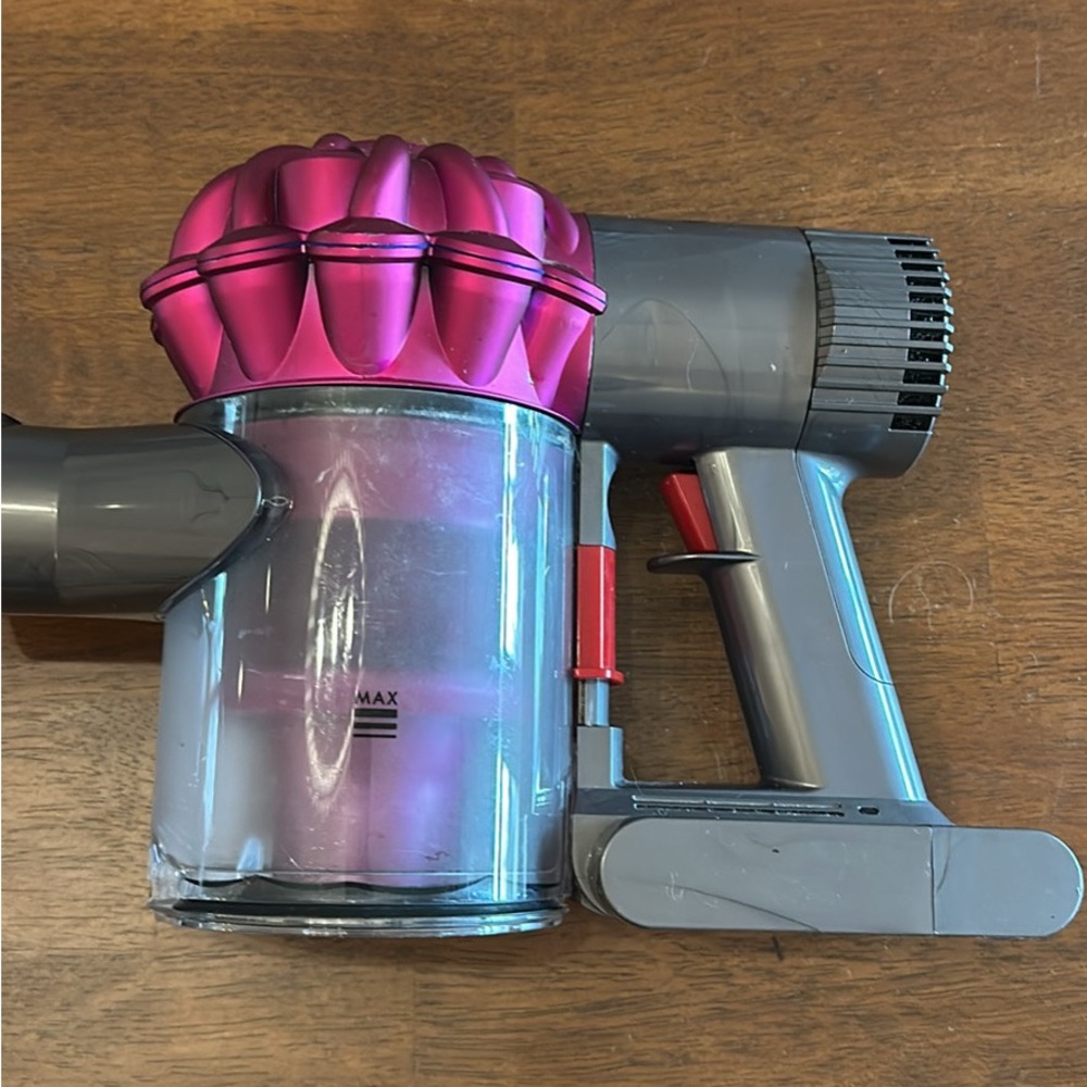 Dyson Handheld Vacuum Pink and Gray